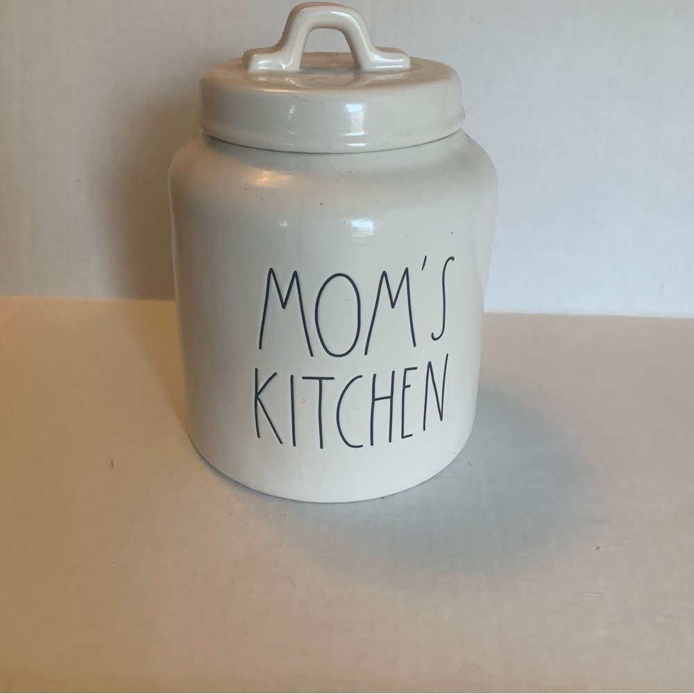 Rae Dunn “Moms Kitchen” Cookie Jar